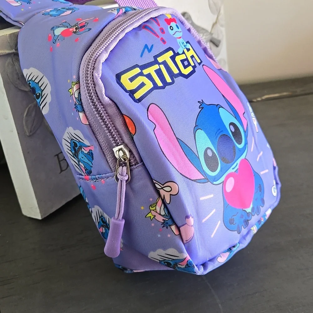 Kids Lilo & Stitch Nylon Backpack Bag Small - Picture 2 of 6